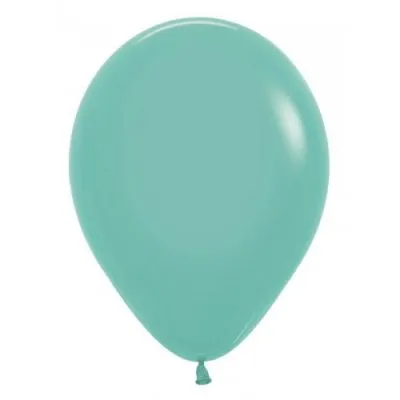 30cm Mint Aquamarine Balloons - Pack of 5