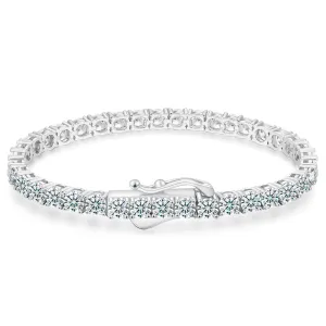 5mm Moissanite Tennis Bracelet S925 KRKC