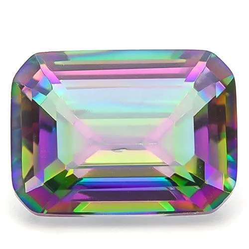 8X10MM OCTAGON CUT MYSTIC TOPAZ  LOOSE GEMSTONE