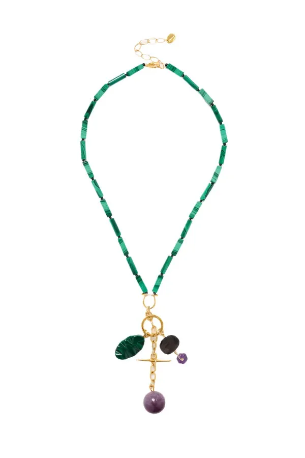 Alexandria Necklace Malachite