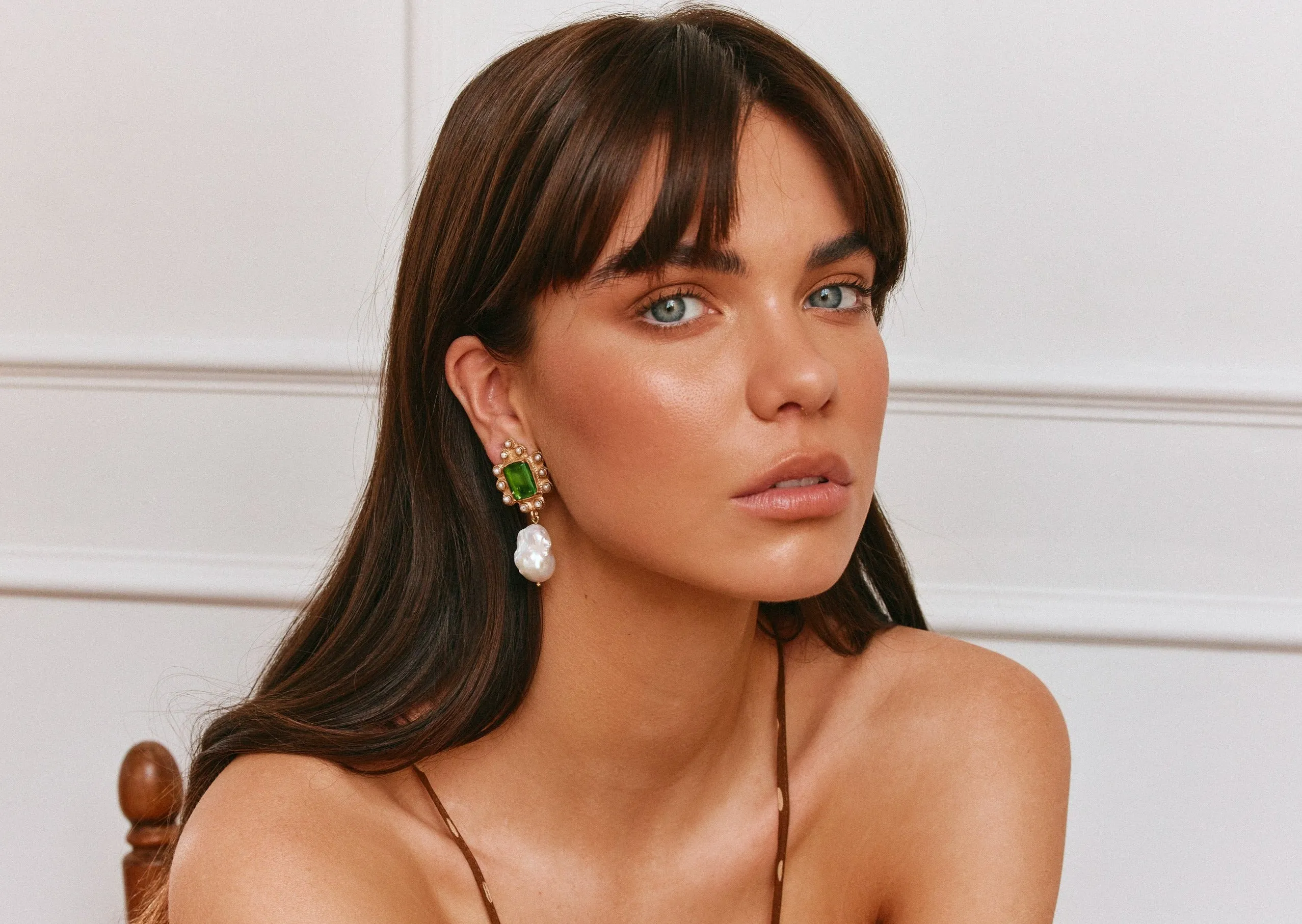 Amalita Earrings Green