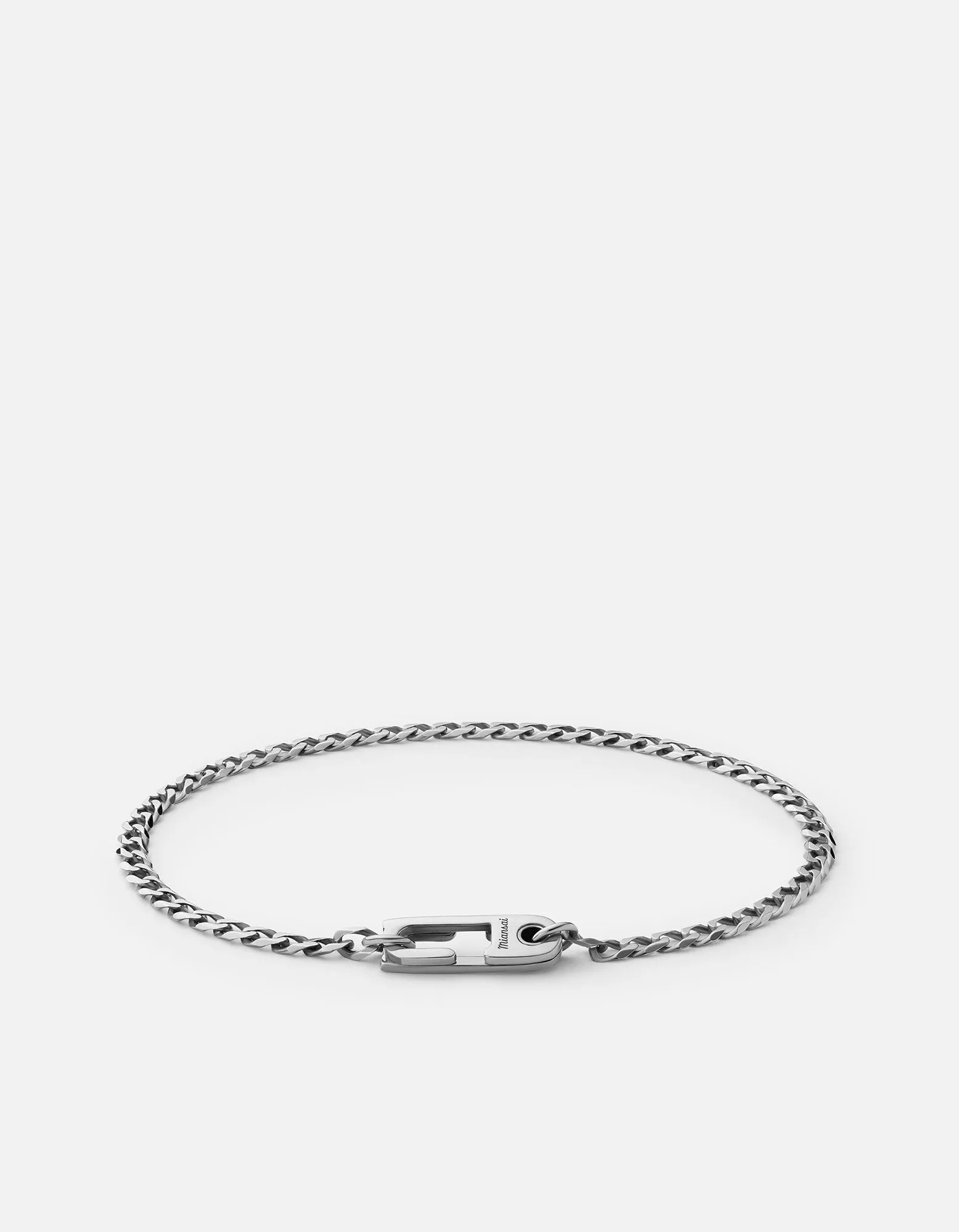 Annex Cuban Chain Bracelet I, Sterling Silver