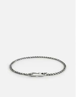 Annex Cuban Chain Bracelet I, Sterling Silver