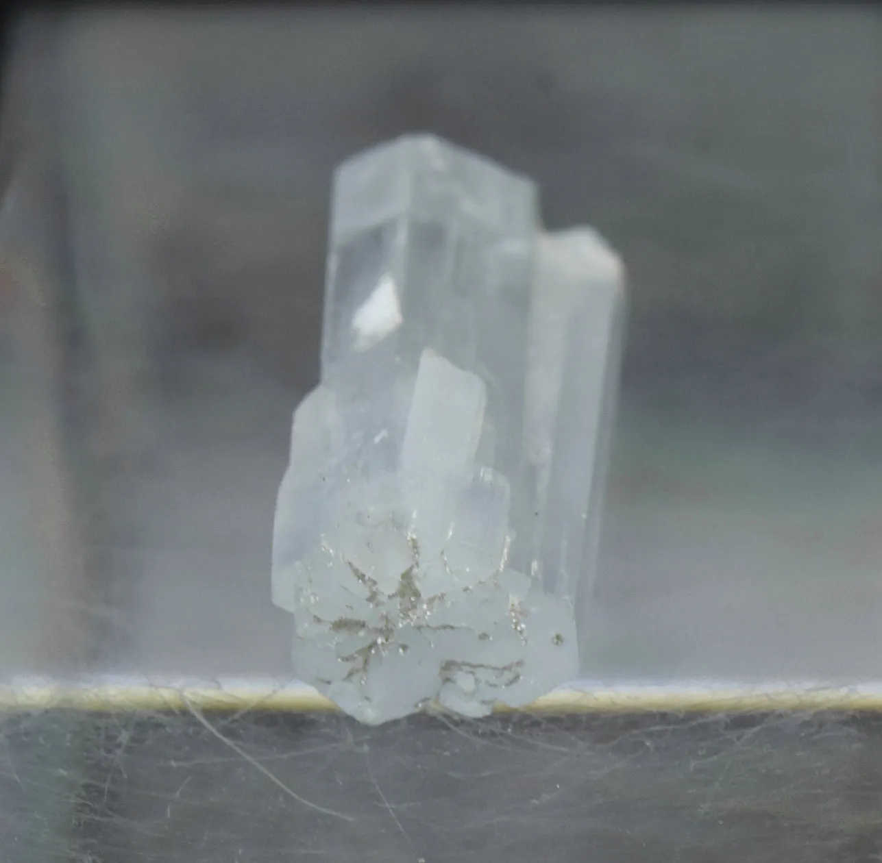 Aquamarine Crystal Cluster Mineral Specimen