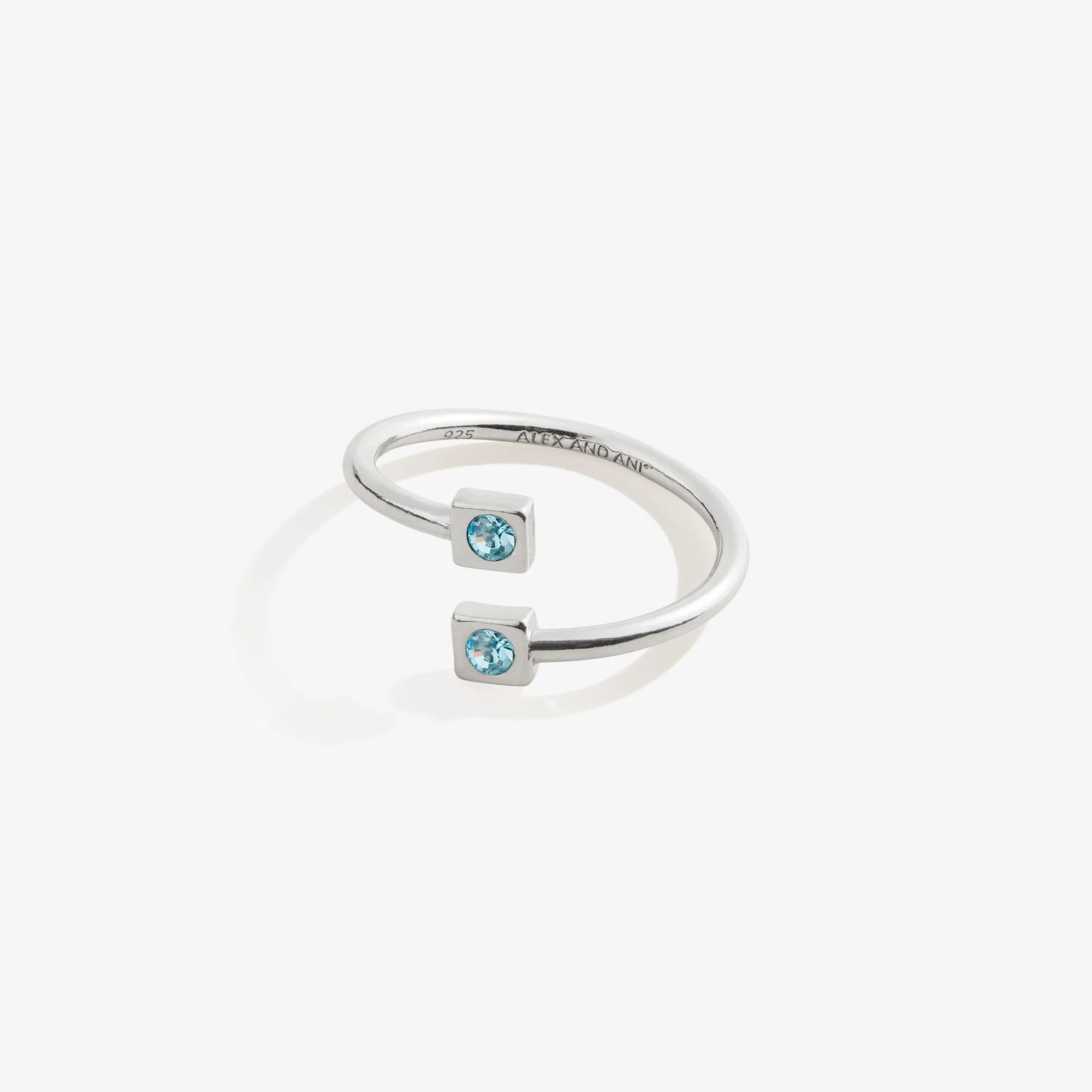 Aquamarine Ring Wrap, March Birthstone