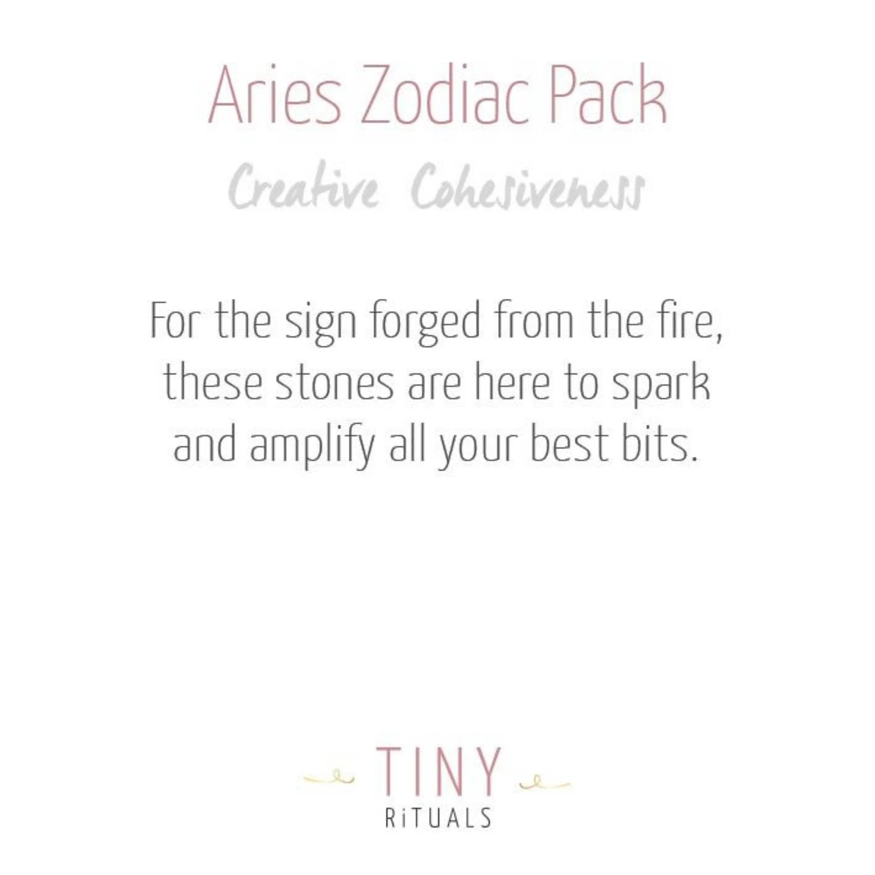 Aries Bracelet Set by Tiny Rituals