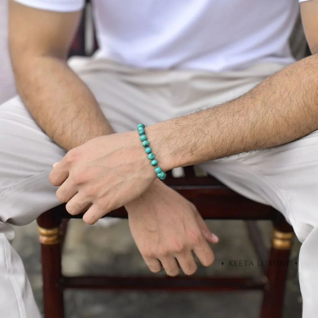 Basic - Malachite Bead Bracelet