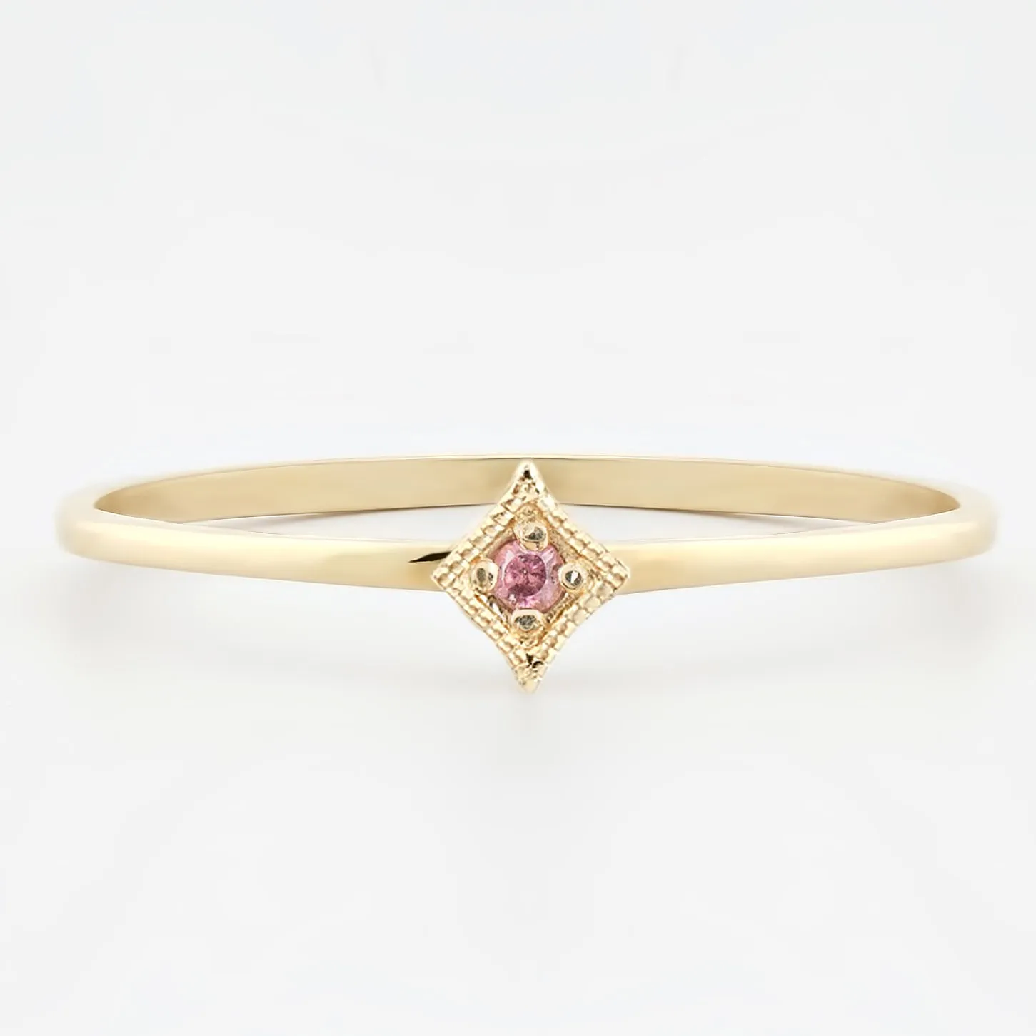 Birthstone Star Ring