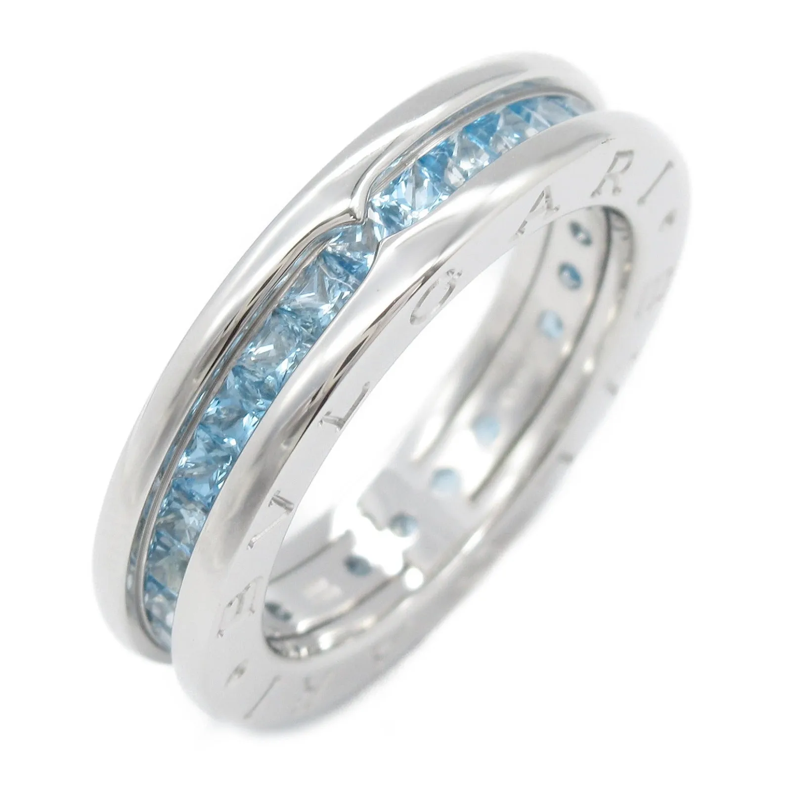 Bvlgari B-zero1 Blue Topaz Ring K18WG