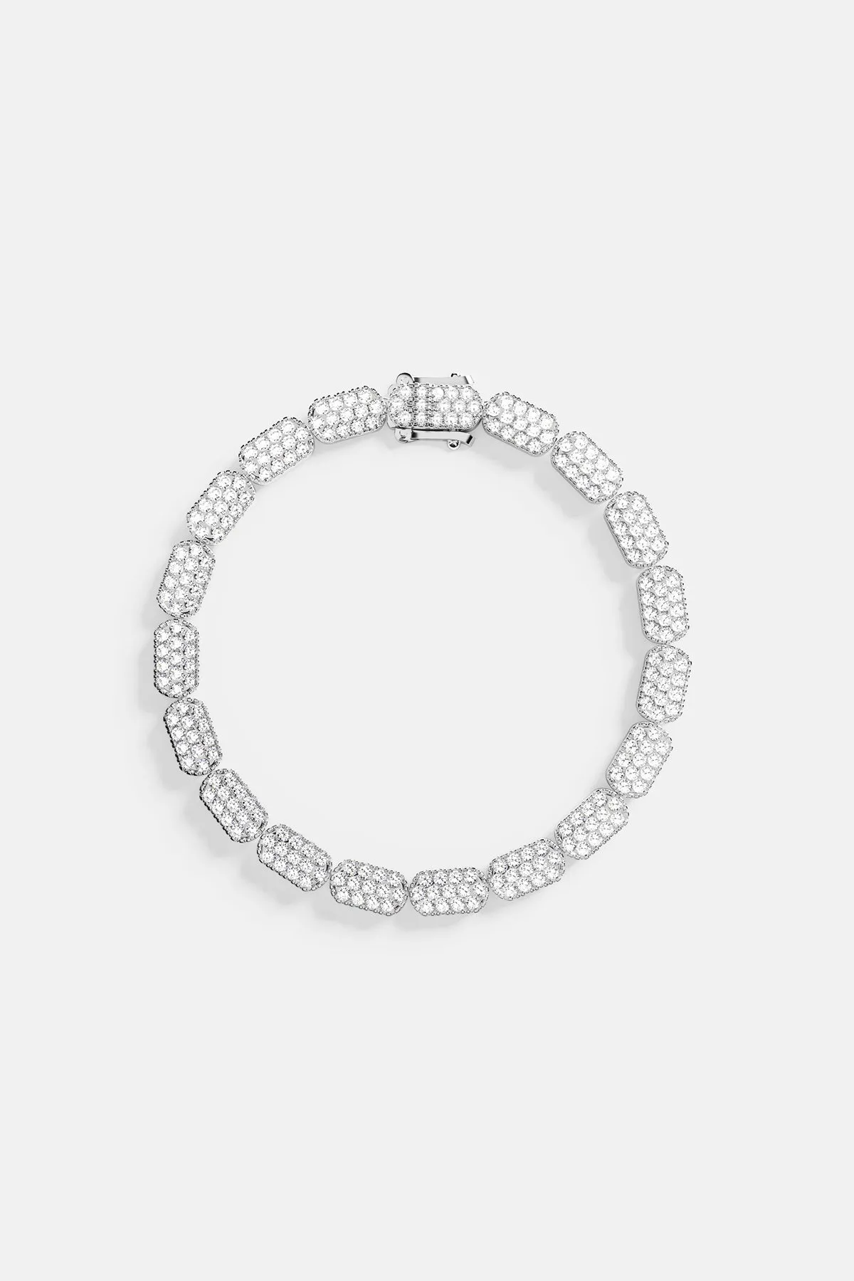 Dainty Pavé Silver Bracelet