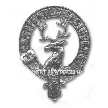 Davidson Clan Crest Brooch