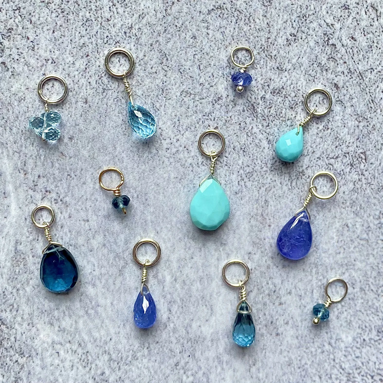 December Birthstone Charms