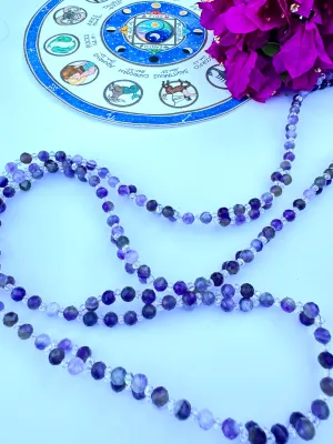 Deep Empathy Amethyst Tantric Necklace