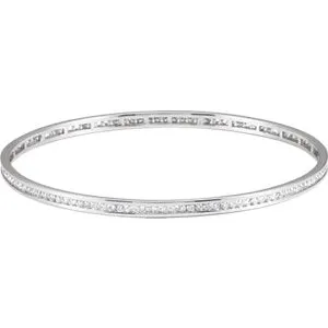 Diamond Stackable Bangle Bracelet