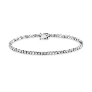 Diamond Tennis Bracelet (4.50 ct.) 2.7 mm 4-Prongs Setting in 14K Gold