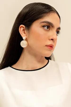 Duo Chunky Pearl Earrings