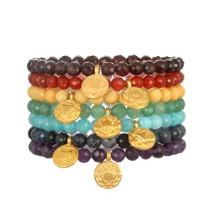 Find Your Balance Chakra Bracelet Set