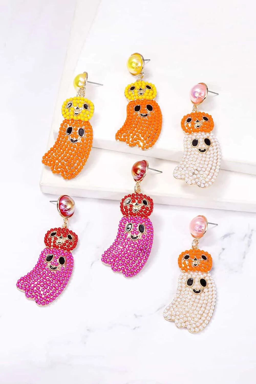 Halloween Ghost Shape Dangle Earrings