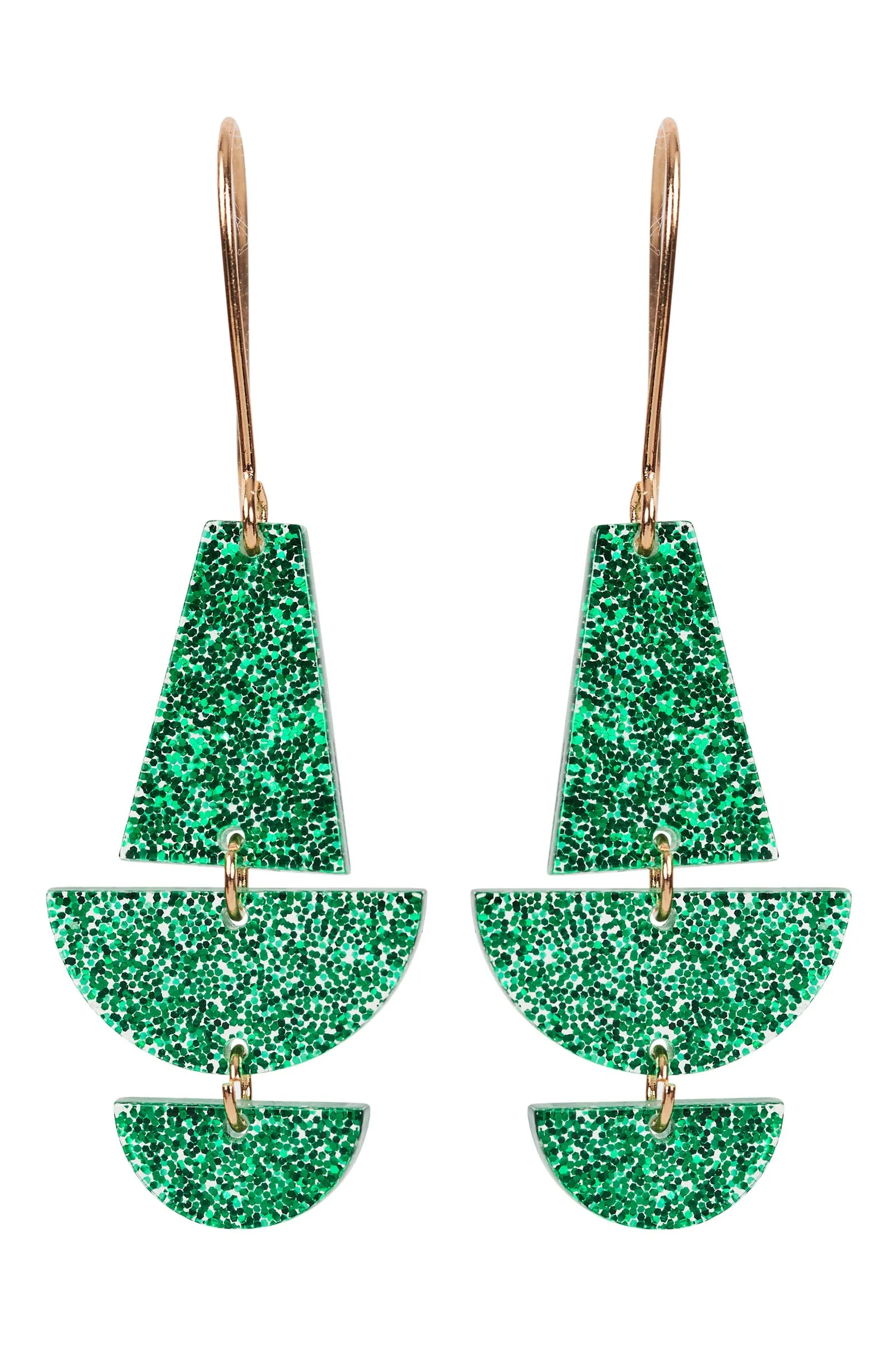 Jovial Drop Earring - Emerald