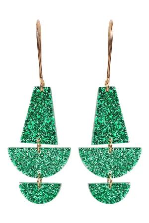 Jovial Drop Earring - Emerald