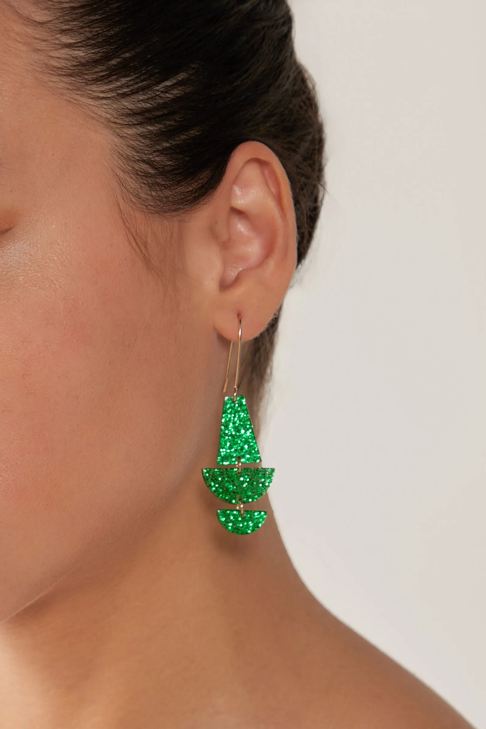 Jovial Drop Earring - Emerald