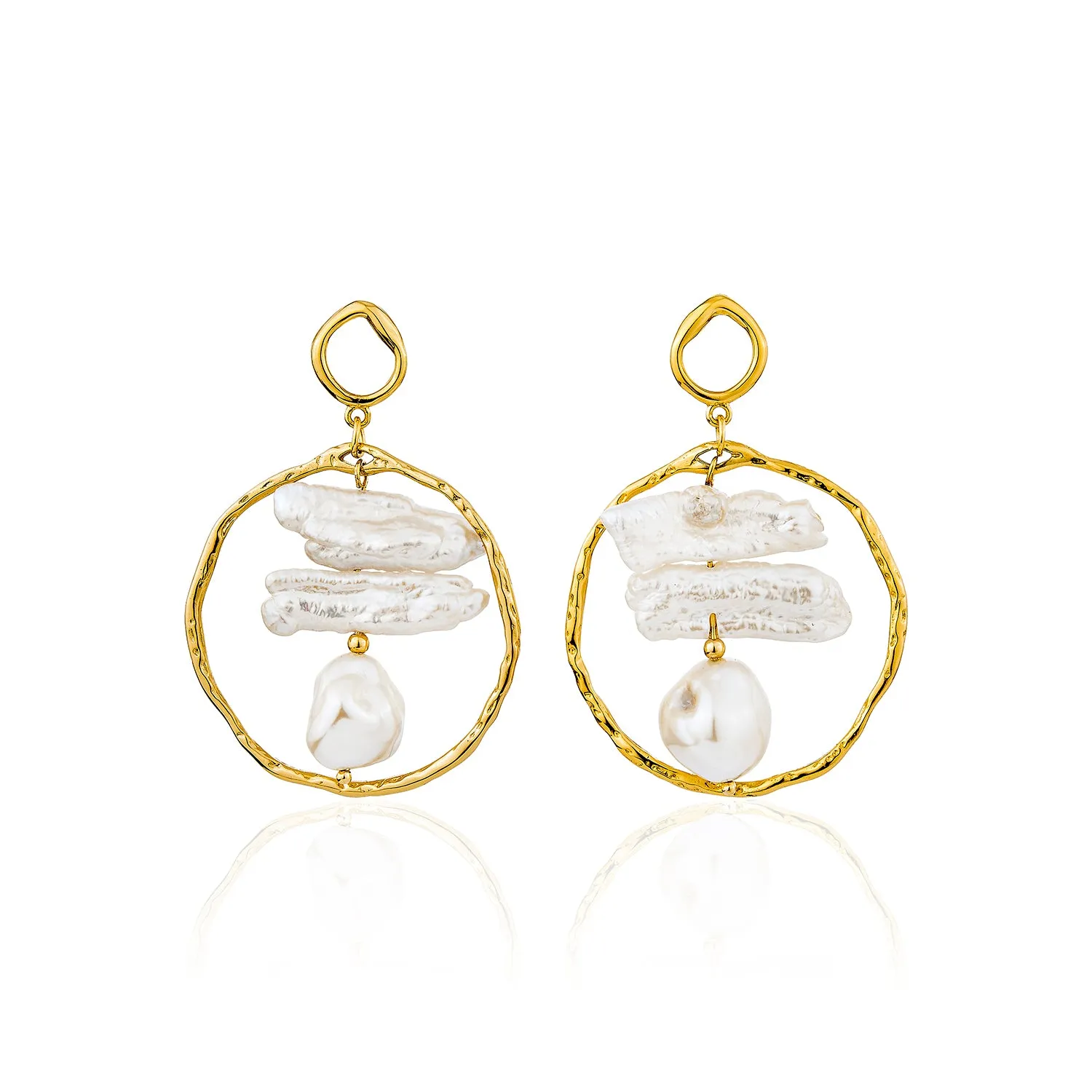 Kaia Earrings - Gold