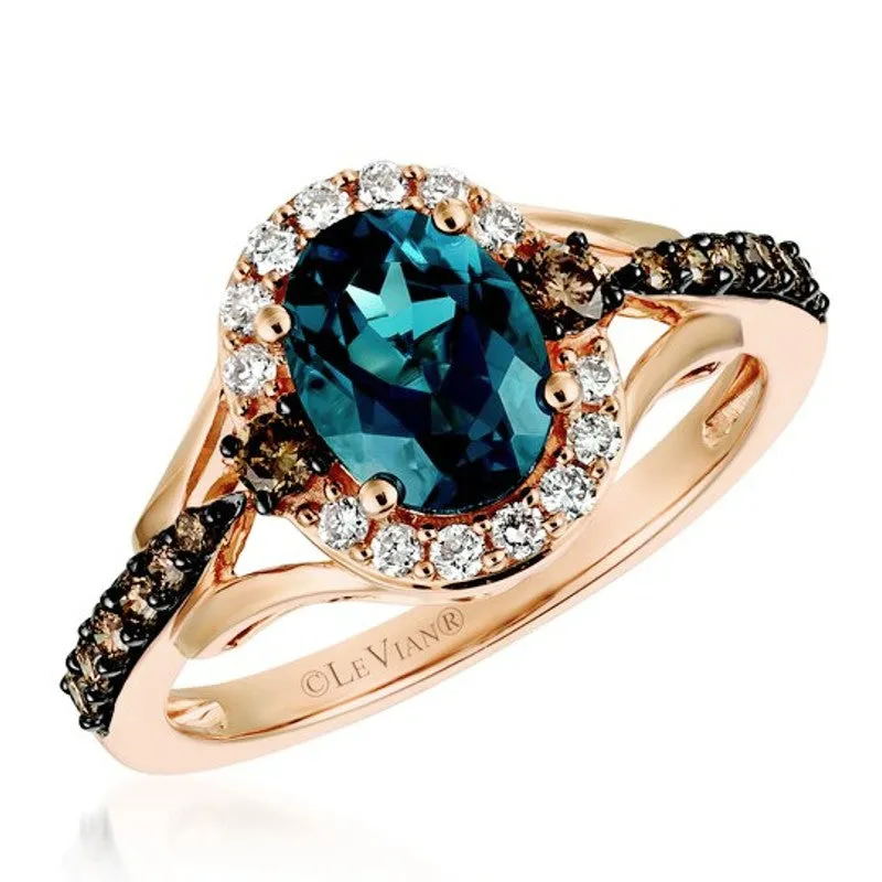 Le Vian Chocolatier® Deep Sea Blue Topaz™ Ring