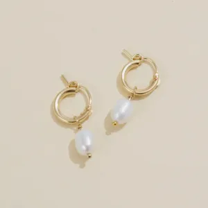 Pearl Hoops