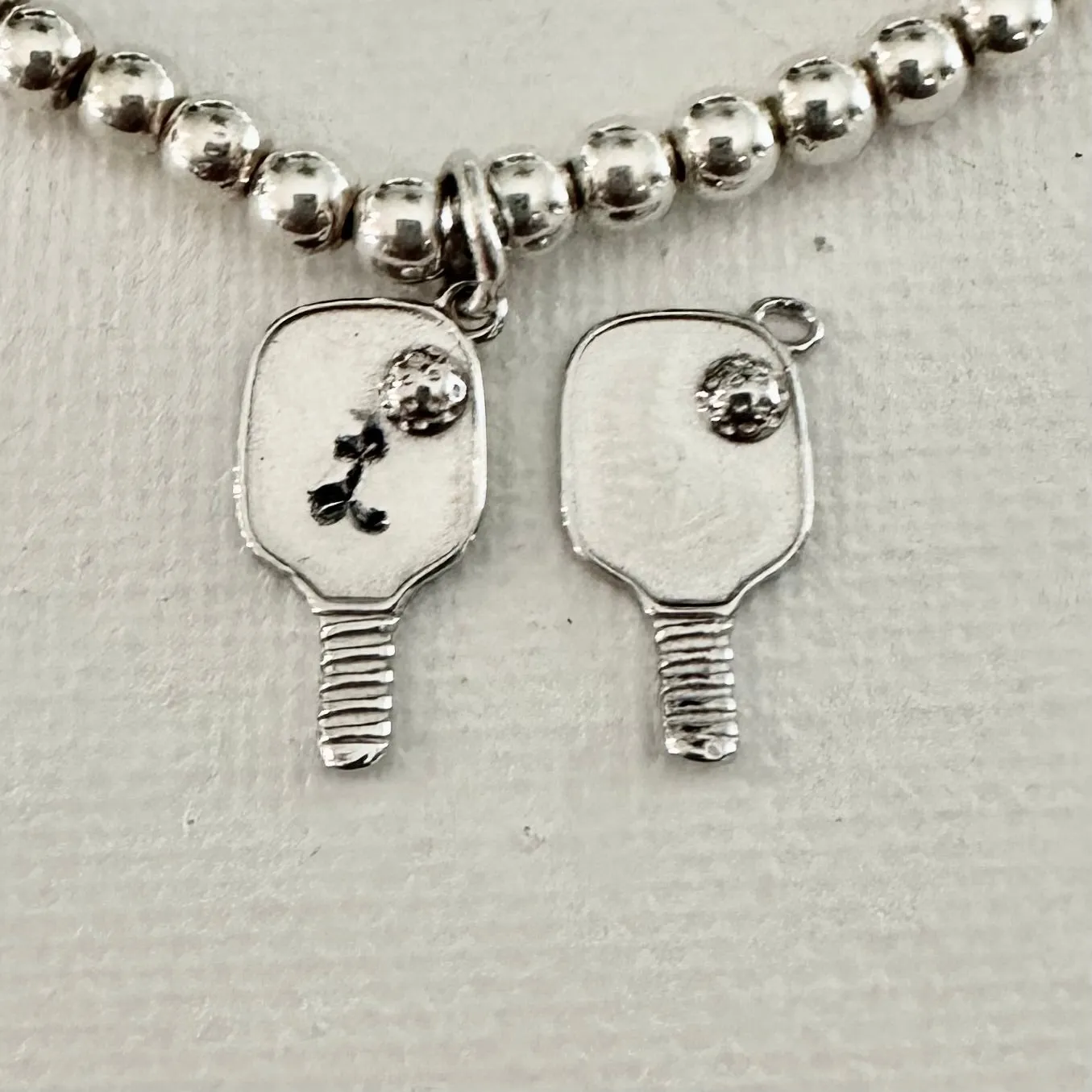 PICKLEBALL FOR ALL Sterling Silver Bracelet