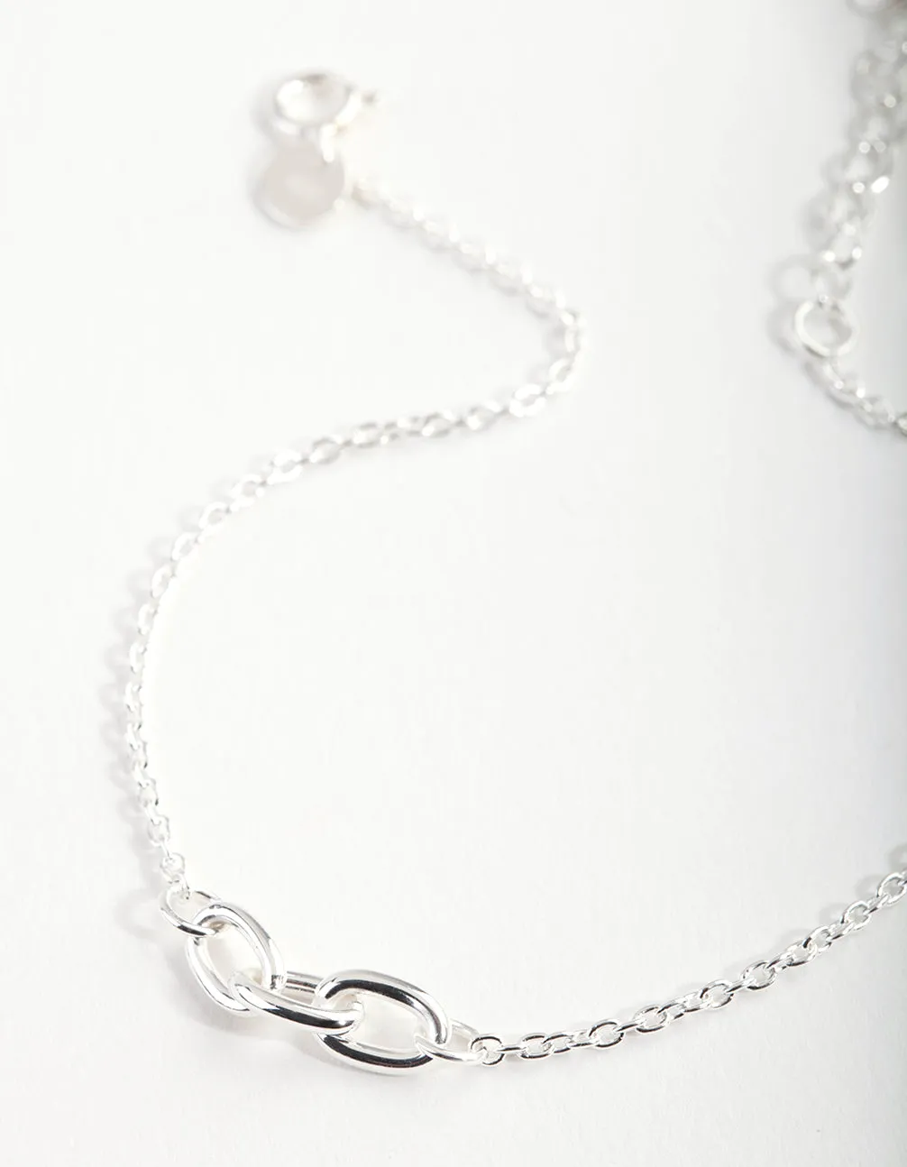 Sterling Silver Mini Chain Link Bracelet