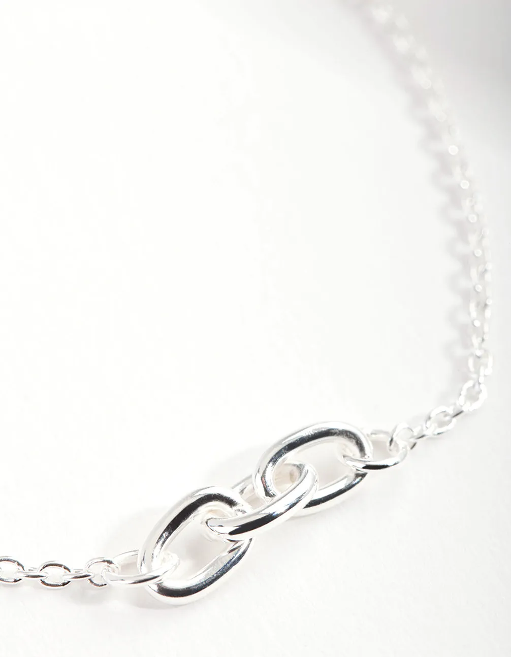 Sterling Silver Mini Chain Link Bracelet