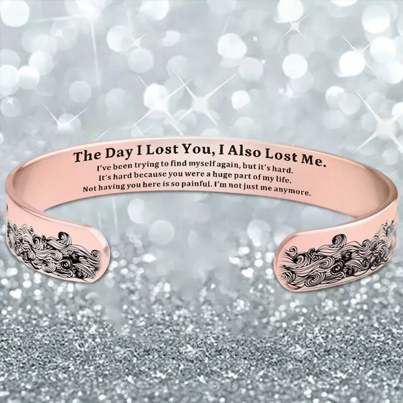 The Day I Lost You Memorial Bracelet