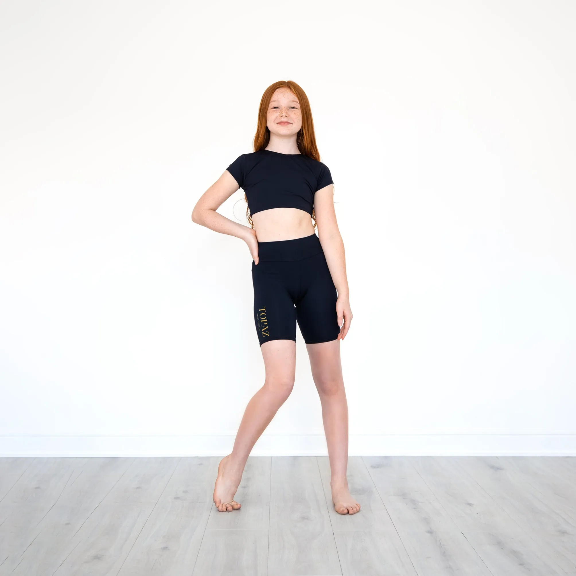 Topaz Dance Company High Waist Cycle Shorts