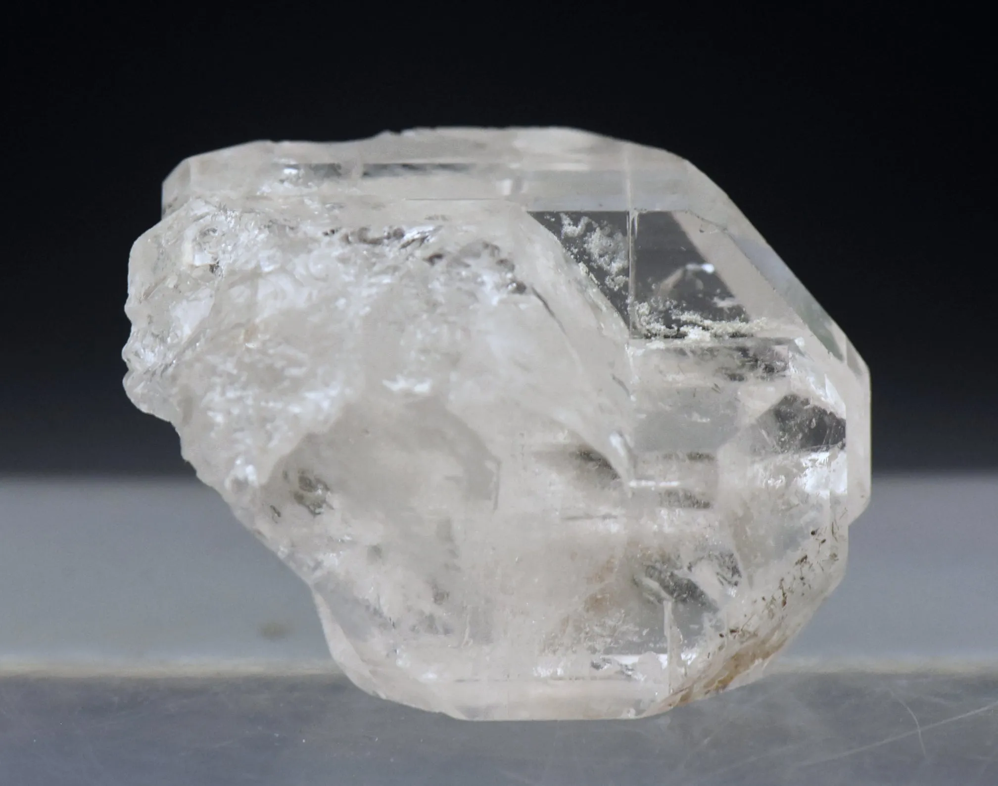 Twinned Pinacoidal Topaz Crystal Mineral Specimen