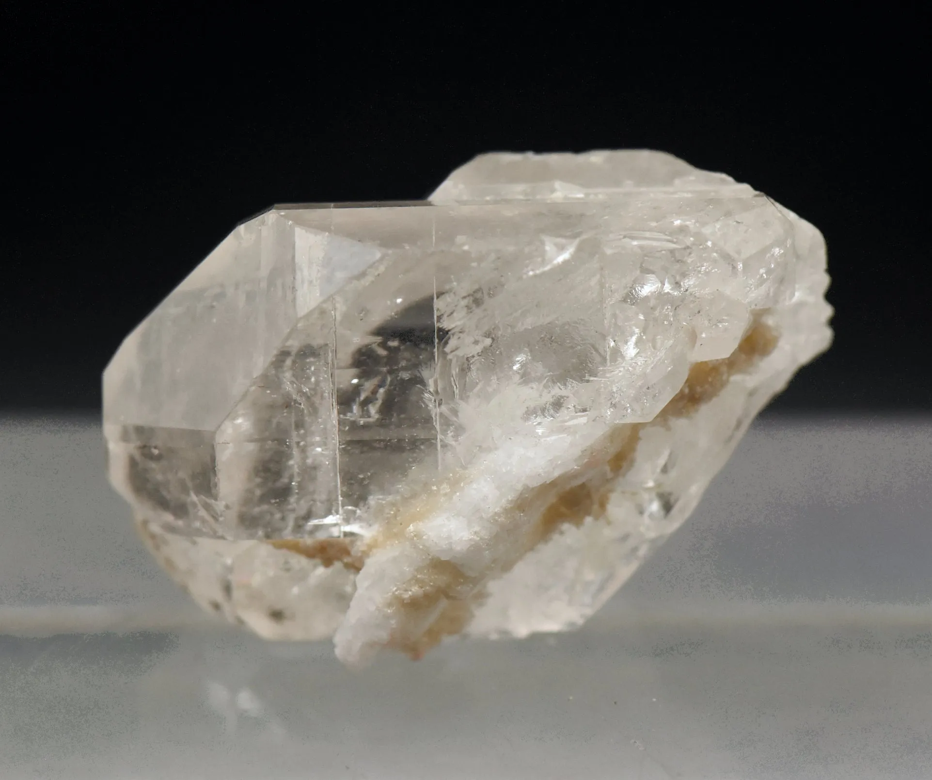 Twinned Pinacoidal Topaz Crystal Mineral Specimen