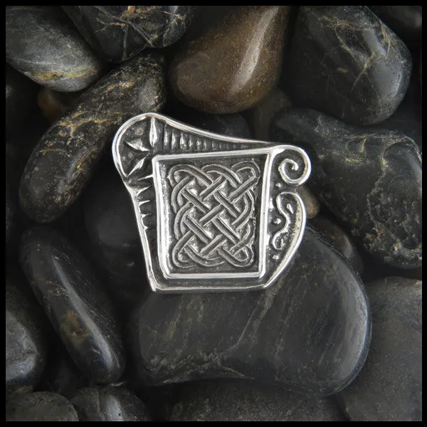 Unique Celtic Pin Brooch