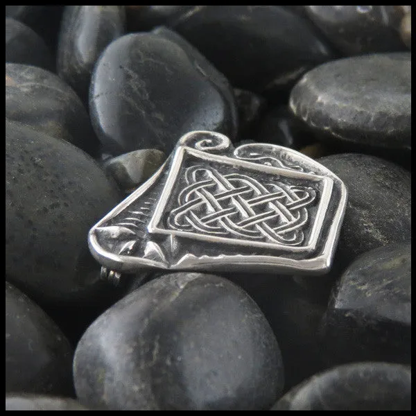 Unique Celtic Pin Brooch