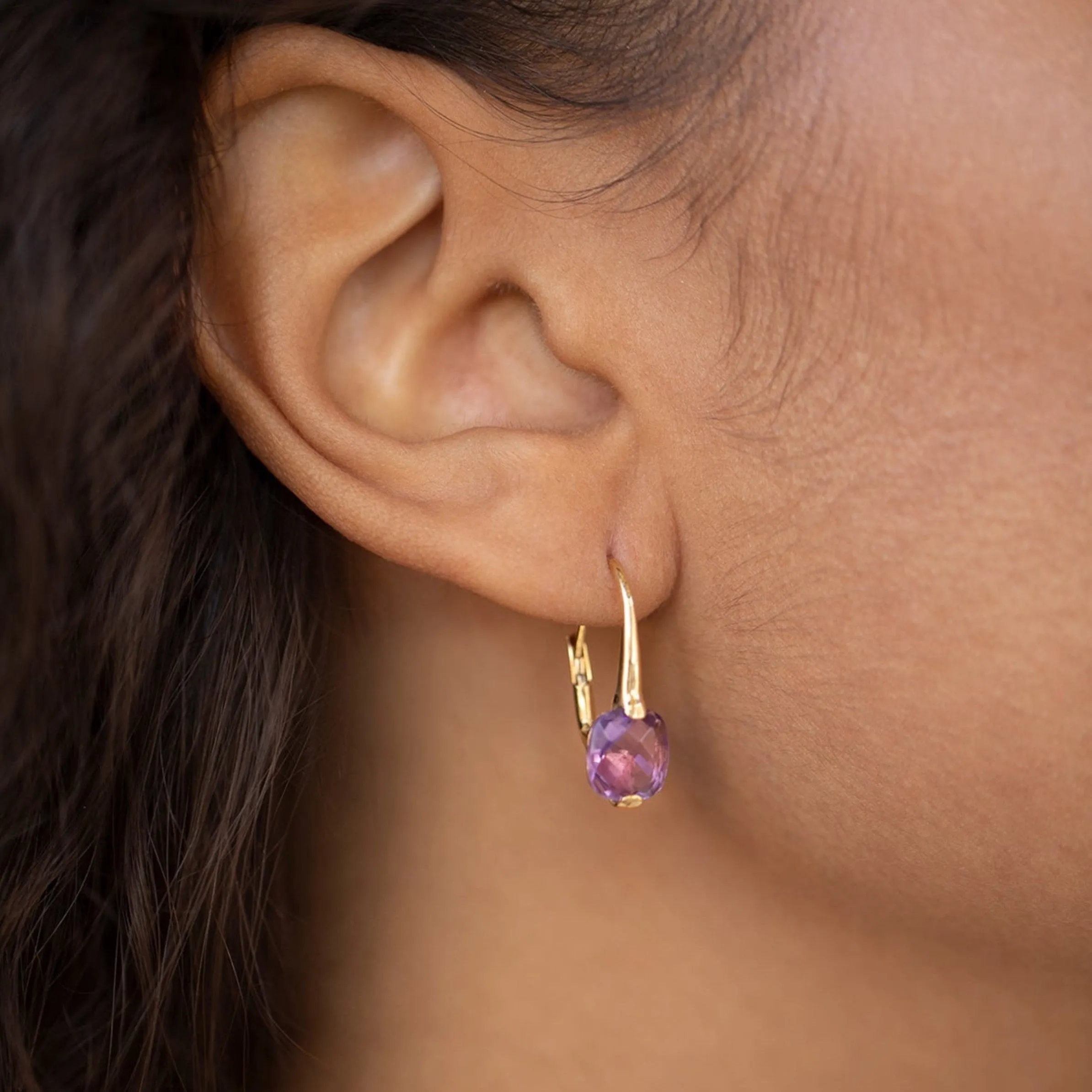 Venezia Amethyst Earrings