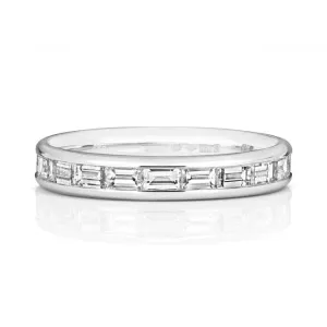 Wedding Band 18ct White Gold Diamond Eternity Ring WQ266W