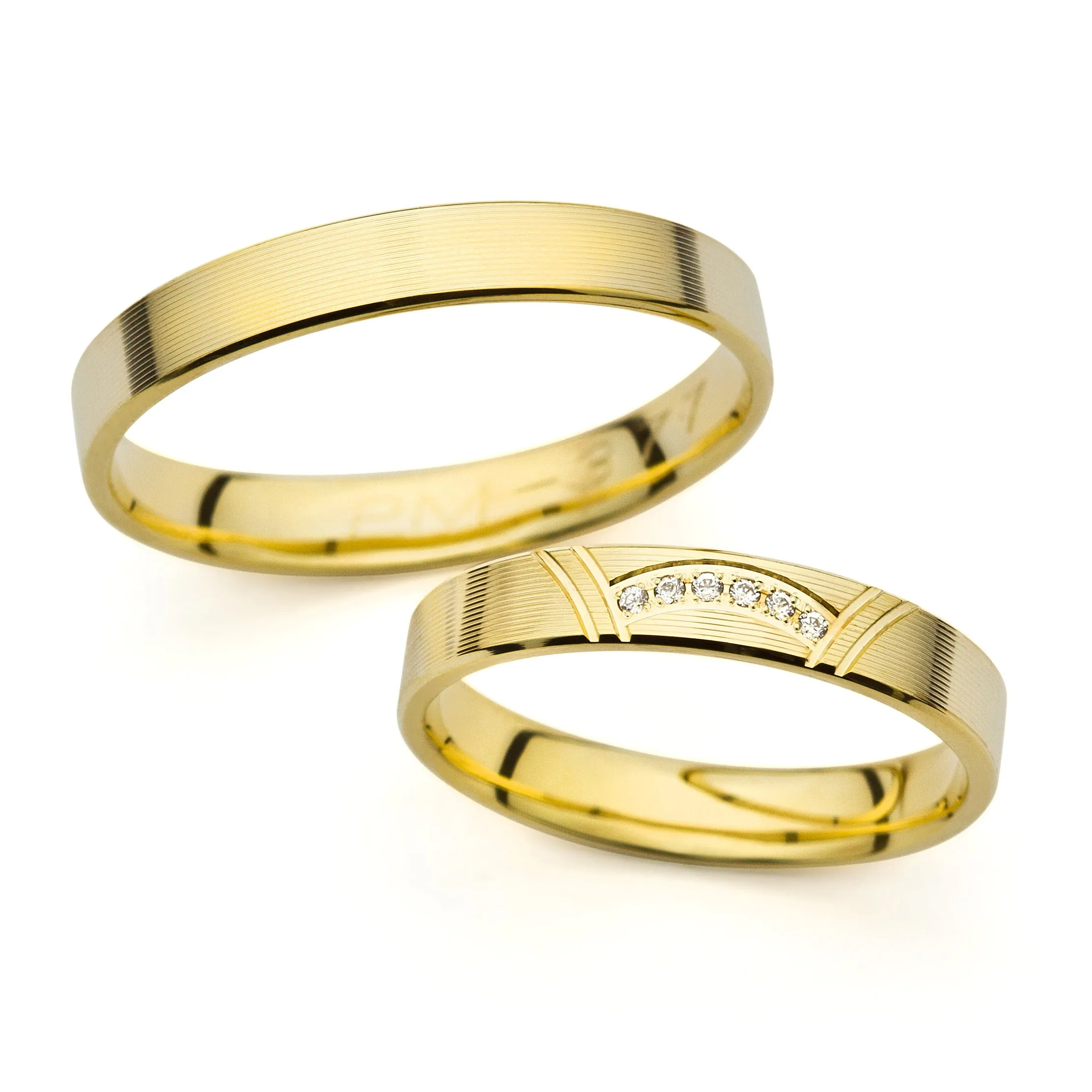 Wedding Band Set (Promise Rings) 377