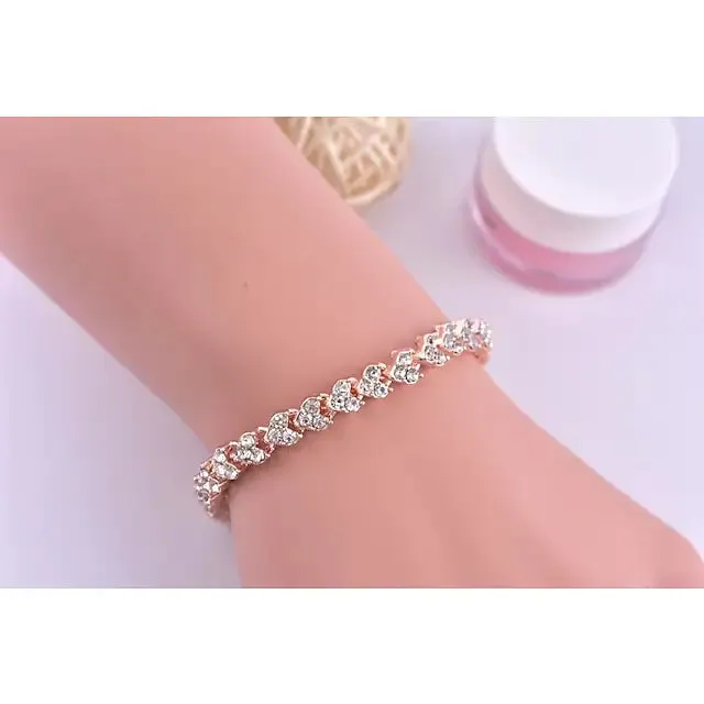 Women's Tennis Crystal Bracelet